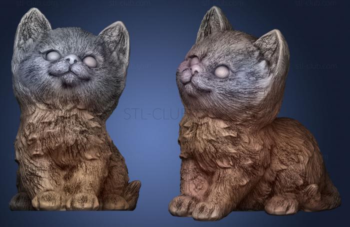 3D модель Кошка 9 (STL)